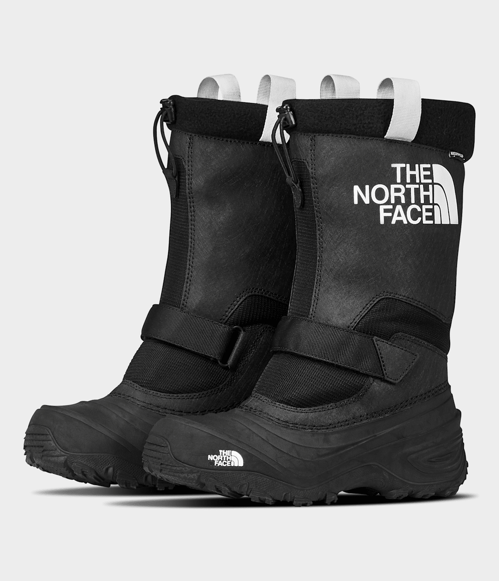 Youth Alpenglow Extreme III Boots - TNF Black/TNF White