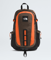 Hot Shot SE Backpack - Smokey Brown/TNF Black/Solar Flare