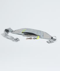 Sunriser Run Belt - Frost Grey-Fizz Lime
