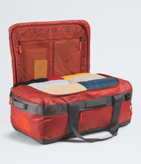 Base Camp Voyager Duffel—62L - Iron Clay-Anthracite Grey-Lava Red
