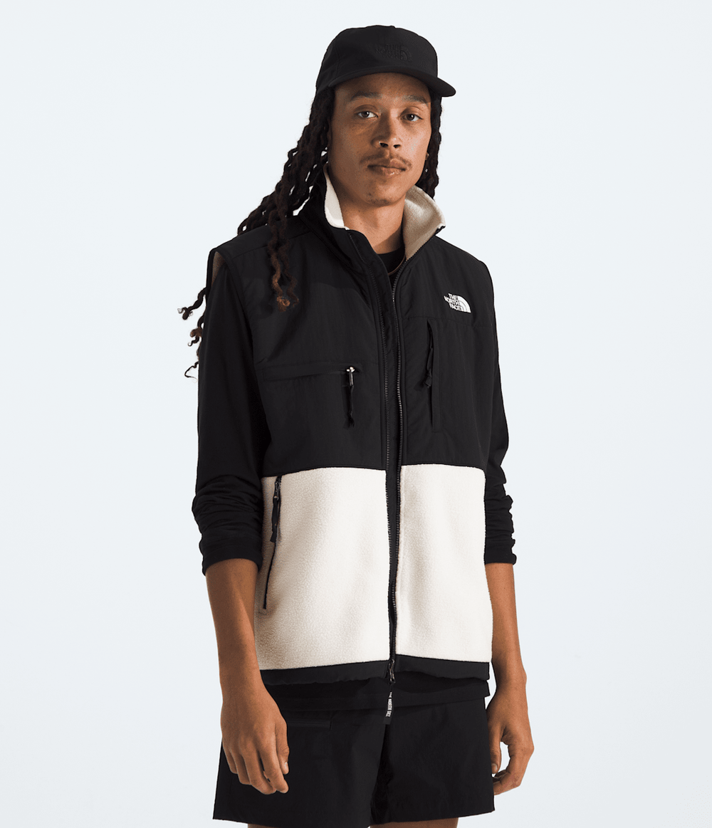 Men’s Retro Denali Vest - White Dune/TNF Black