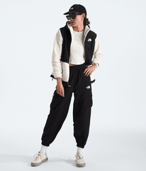 Women’s Retro Denali Hoodie - White Dune/TNF Black
