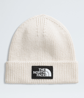 TNF™ Logo Box Cuffed Beanie - White Dune