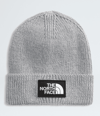 TNF™ Logo Box Cuffed Beanie - TNF Medium Grey Heather