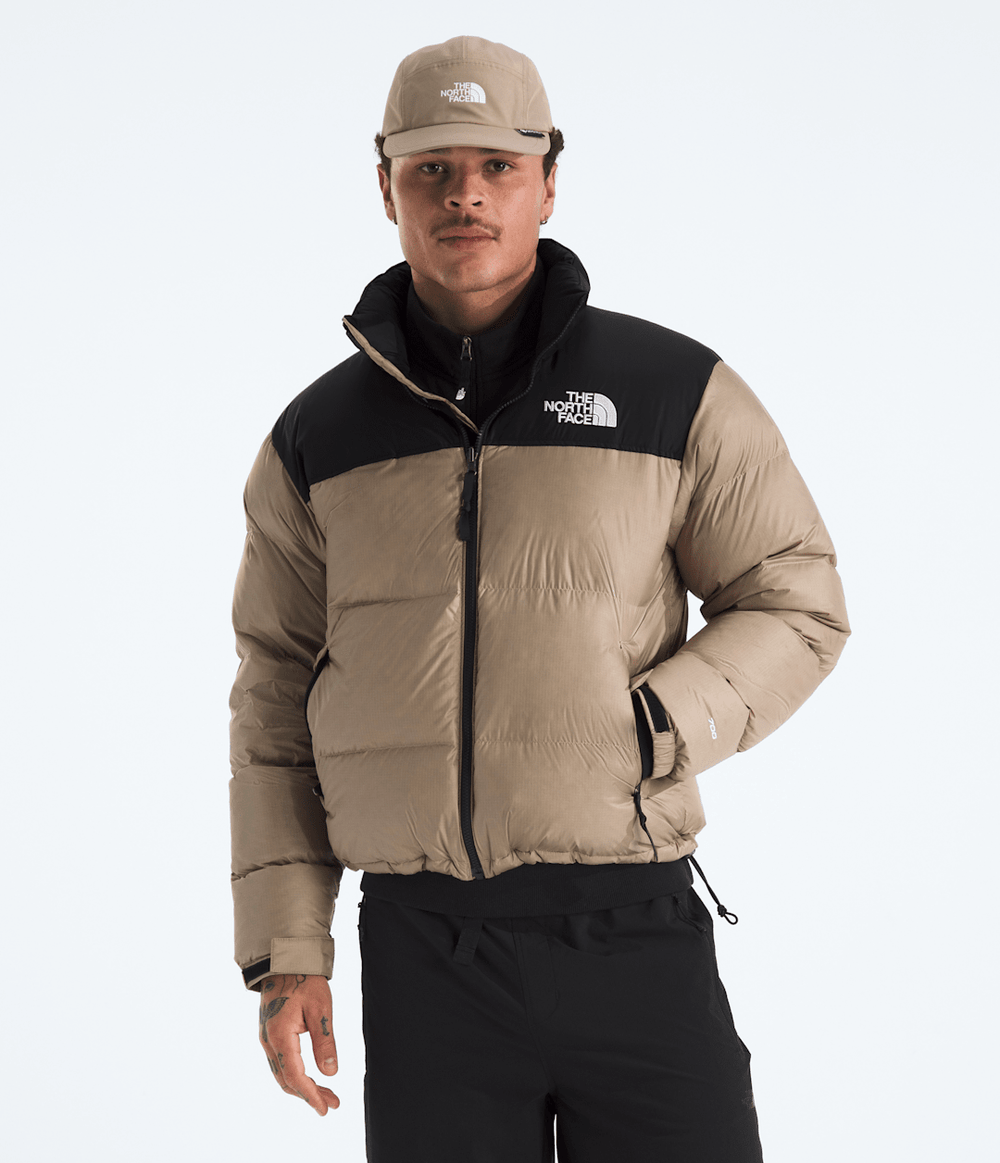 Men’s 1996 Retro Nuptse Jacket - Mushroom Grey/TNF Black