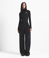 The North Face X SKIMS 1995 Denali Fleece Straight Leg Pant - Sk Onyx