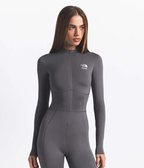 The North Face X SKIMS Women's Refina Bodysuit - Sk Gunmetal
