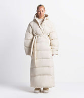 The North Face X SKIMS Women's Nuptse Wrap Parka - Sk Bone