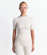 The North Face X SKIMS Women's Refina Short Sleeve Top - Sk Bone