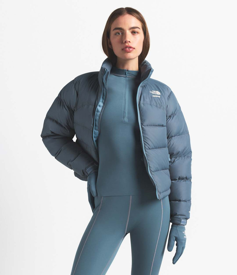 The North Face X SKIMS Women's 2000 Retro Nuptse Jacket - Sk Kyanite