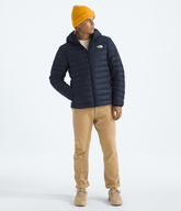 Men’s Classic Down Hooded Jacket - Summit Navy