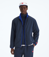 Men’s TNF™ Red Box Reversible Fleece Jacket - Summit Navy-Tnf Blue
