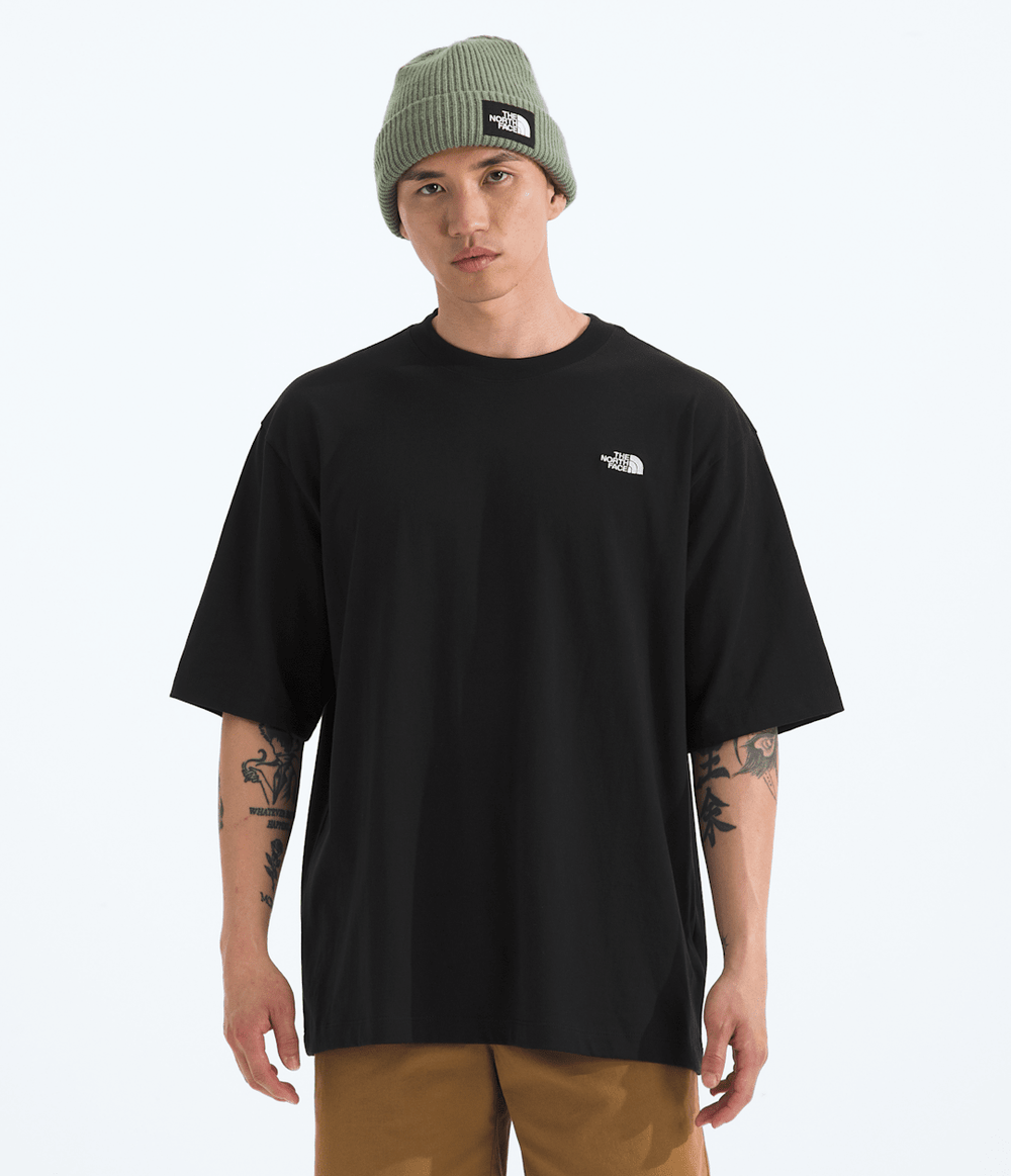 Men’s TNF™ Essential Simple Dome Oversized Short-Sleeve Tee - TNF Black