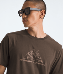 Men’s Evolution Mtn Base Short-Sleeve Tee—Graphic - Smokey Brown
