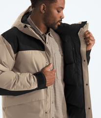 Men’s Mountain Down Jacket - Mushroom Grey/TNF Black