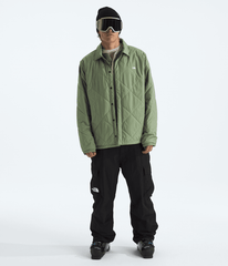 Men’s Afterburner Insulated Flannel - Bark Mist/TNF Black Shadow Plaid