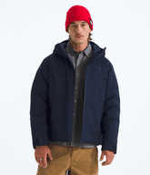 Men’s TNF™ Range Down Hooded Jacket - Summit Navy