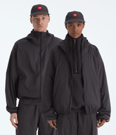 Men’s TNF™ Red Box Packable Hooded Wind Jacket - Obsidian