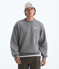 Men’s Evolution Simple Dome Oversized Crew - TNF Mid Grey Heather