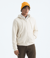 Men’s Evolution Simple Dome Full-Zip Hoodie - White Dune