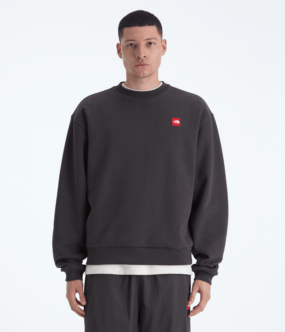 Men’s TNF™ Red Box Crew - Obsidian