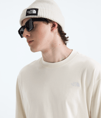 Men’s TNF™ Essential Simple Dome Oversized Short-Sleeve Tee - White Dune