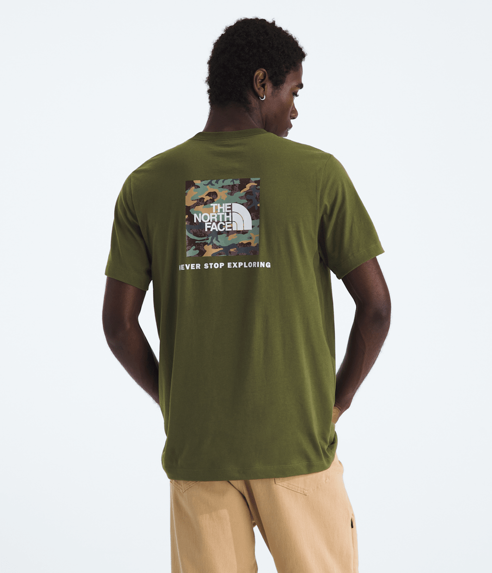 Men’s Evolution Box Camo Fill Short-Sleeve Tee—Graphic - Woodland Green