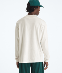 Men’s TNF™ Red Box Long-Sleeve Tee - White Dune