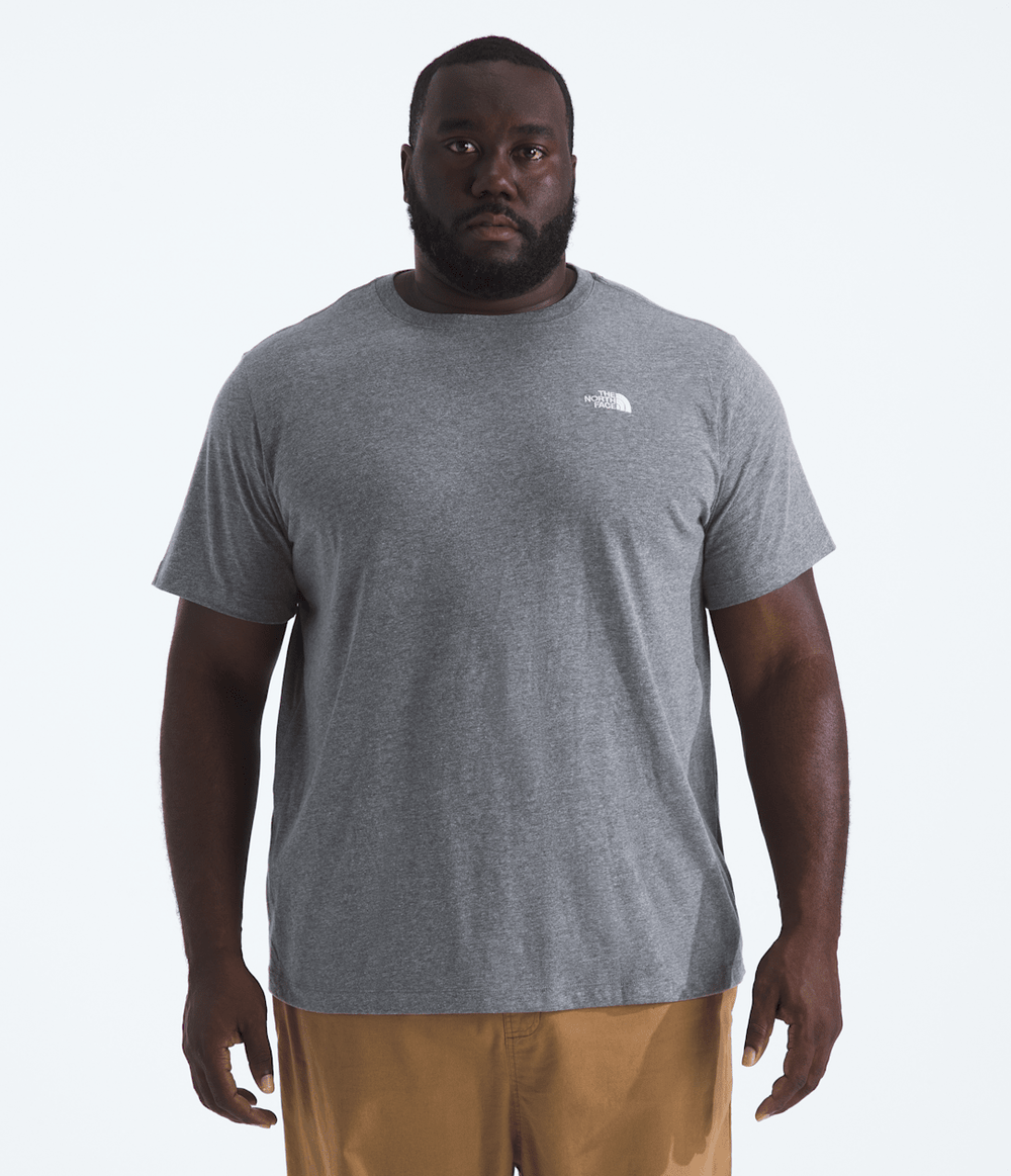Men’s Big Evolution Simple Dome Short-Sleeve Tee - TNF Mid Grey Heather