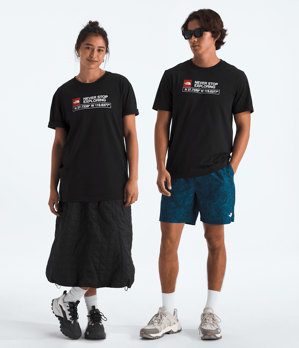 U Evolution City GPS Short-Sleeve Tee - TNF Black/The North Face