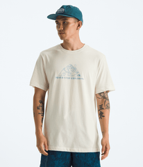 Men’s Evolution Mtn Base Short-Sleeve Tee—Graphic - White Dune