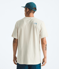 Men’s Evolution Mtn Base Short-Sleeve Tee—Graphic - White Dune