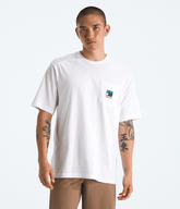 Men's Mountain Logo Relaxed Pocket Tee - TNF White