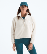 Women’s Yumiori Off Peak ½-Zip Jacket - White Dune