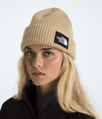 Salty Lined Beanie - Khaki Stone