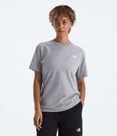 Women’s Evolution Simple Dome Relaxed Short-Sleeve Tee - TNF Pale Grey Heather