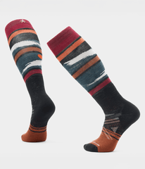 TNF X Smartwool Ski Full Cushion Midnight Ski OTC Socks - Black