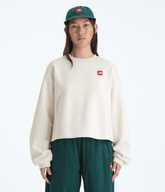 Women’s TNF™ Red Box Crew - White Dune