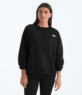 Women’s Evolution Simple Dome Oversized Crew - TNF Black