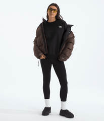 Women’s Evolution Simple Dome Oversized Crew - TNF Black