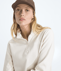 Women’s Evolution Simple Dome Regular ¼-Zip - White Dune