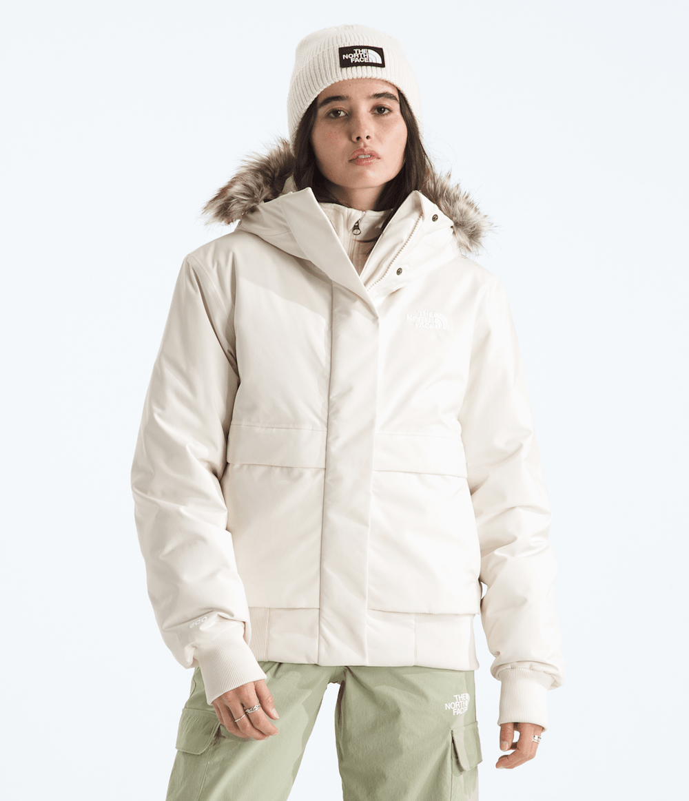 Women’s Arctic Bomber - White Dune