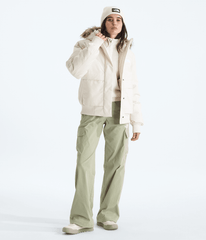 Women’s Arctic Bomber - White Dune