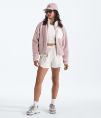Women’s Yumiori Off Peak Full-Zip Jacket - METAL PINK-WHITE DUNE