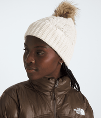 Women’s Oh Mega Fur Pom Beanie - White Dune