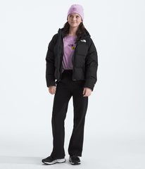 Girls’ North Down Hooded Jacket - TNF Black