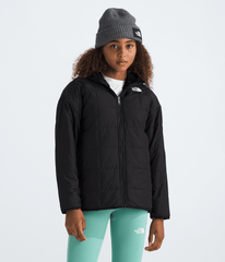 Girls’ Reversible Shasta Short Parka - TNF Black