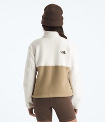 Women’s Yumiori ¼-Zip Jacket - Khaki Stone/White Dune/Utility Brown