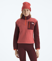 Women’s Yumiori ¼-Zip Jacket - Mars Dust/Sumac/Solar Flare