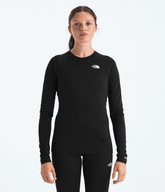 TNF X Smartwool Women’s Merino Blend 150 Long-Sleeve Crew - Black